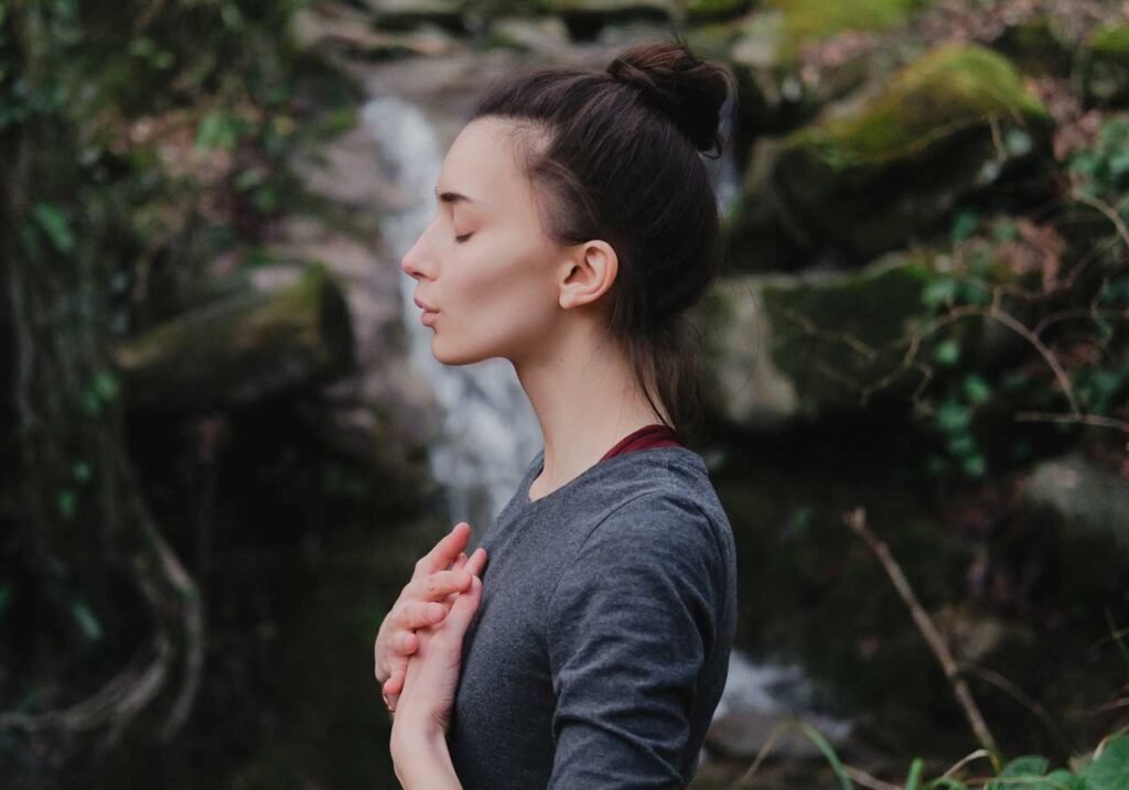 Bhramari Pranyama and meditation